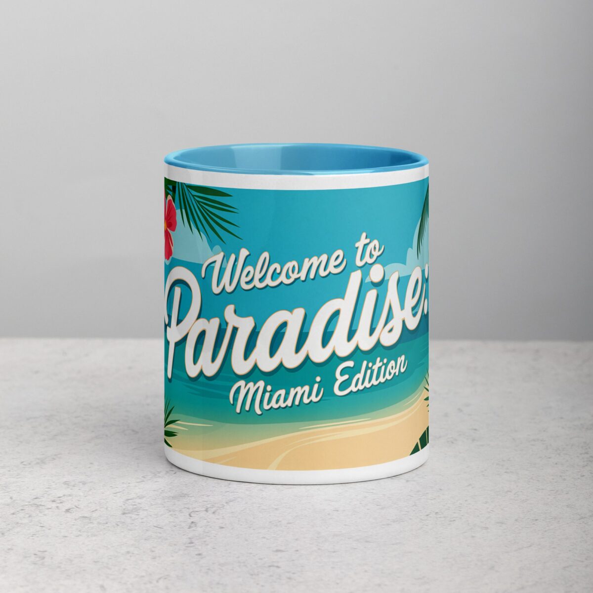 Welcome to Paradise: Miami Edition Coffee Mug - Image 13