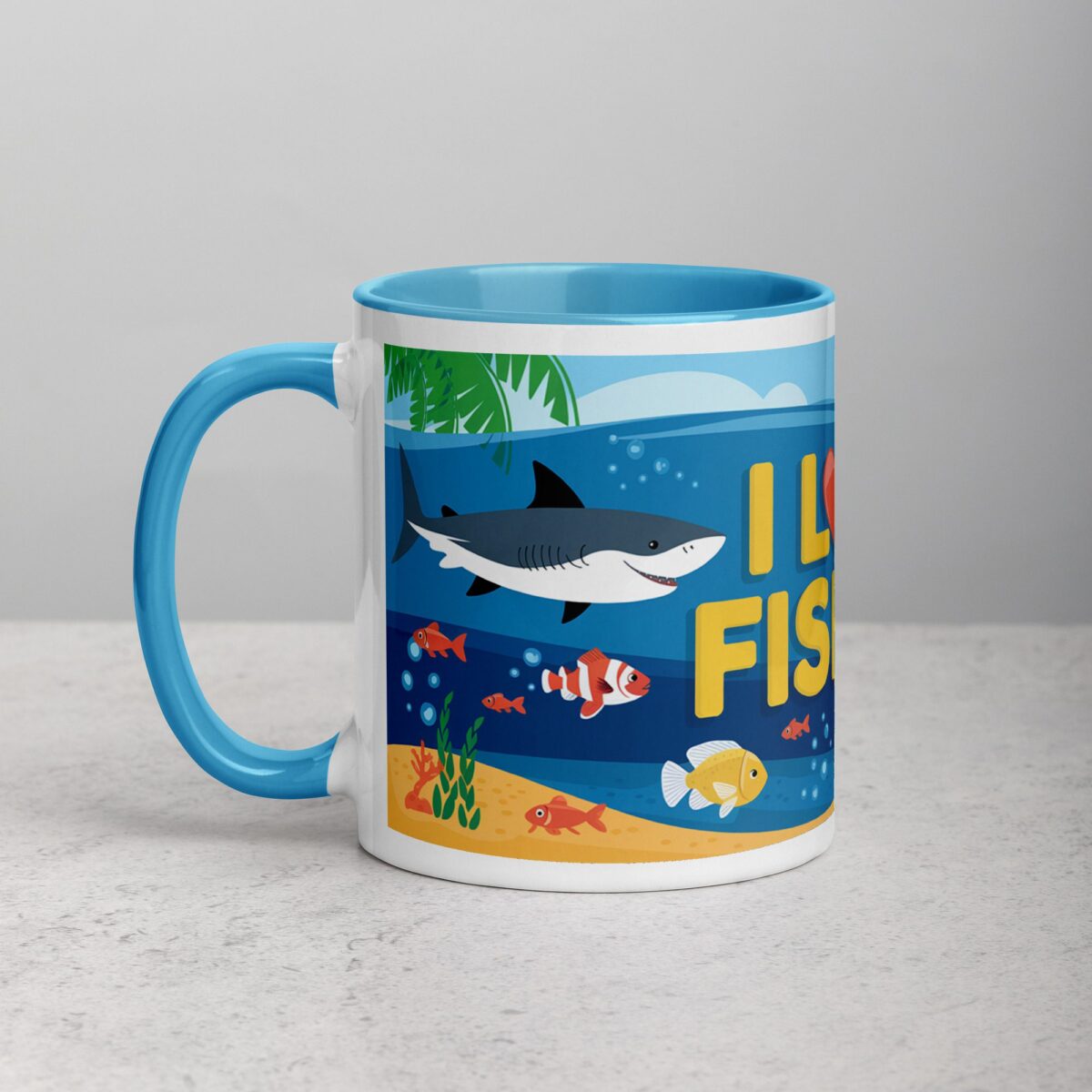 I Love Fishing Fun Coffee Mug & Tea Cup - Image 14