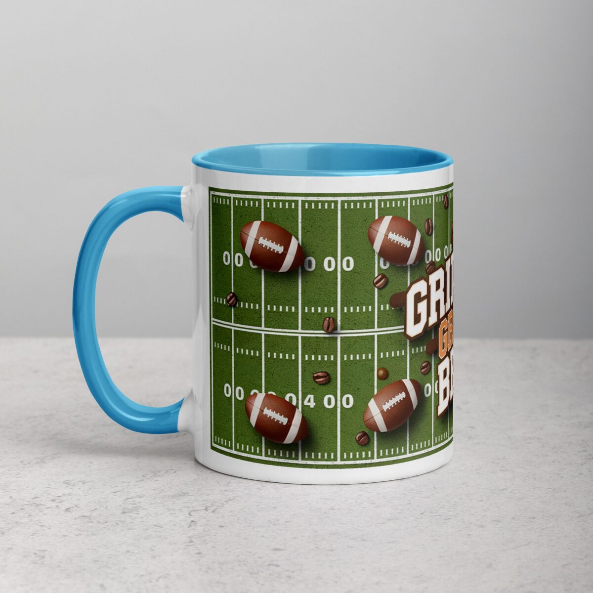 Gridiron Grind & Brew Football Mug - Image 14