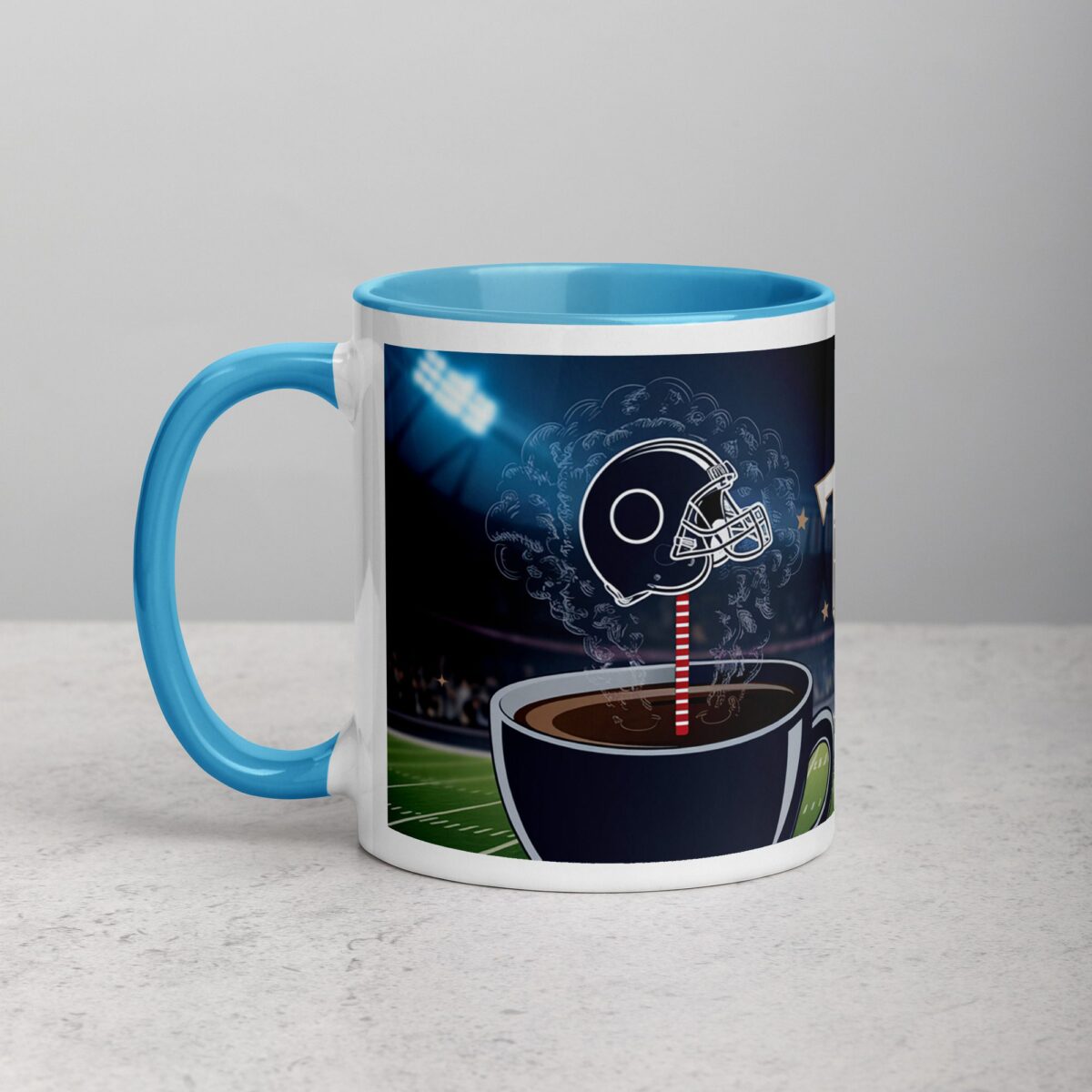 Touchdown Brews Football Coffee Mug - Image 14