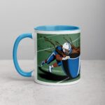 Tackle the Day with Coffee Football Mug - Image 14