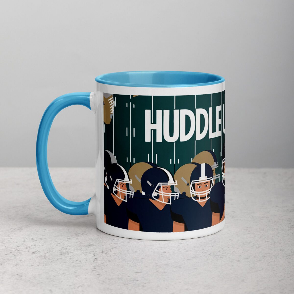 Huddle Up & Drink Football Coffee Mug & Tea Cup - Image 14