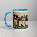 I Love Football Retro Coffee Mug & Tea Cup - Image 14