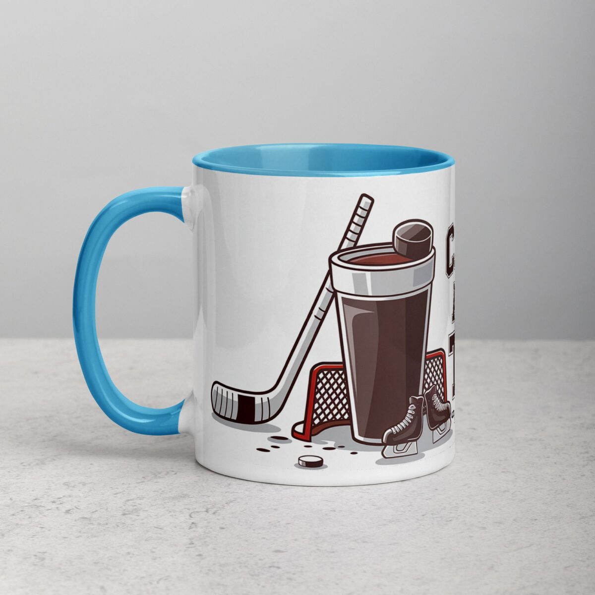 Caffeinated and Ready to Score Hockey Mug - Image 14
