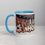 I Love Hockey Retro Hockey Coffee Cup - Image 14