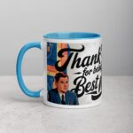 Retro Thank You Best Man Coffee Mug & Tea Cup - Image 14