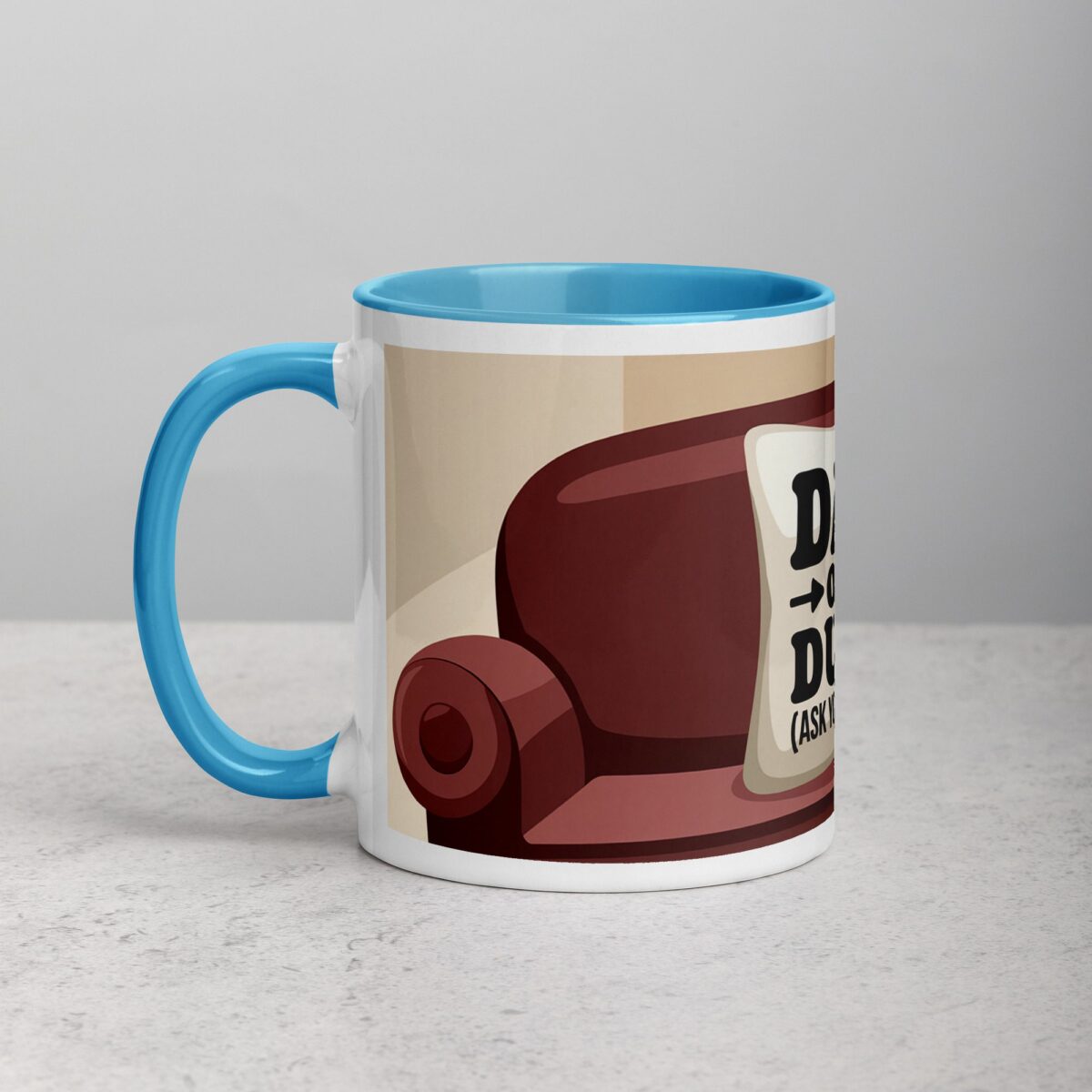 Dad Off Duty (Ask Your Mom) Coffee Mug - Image 14