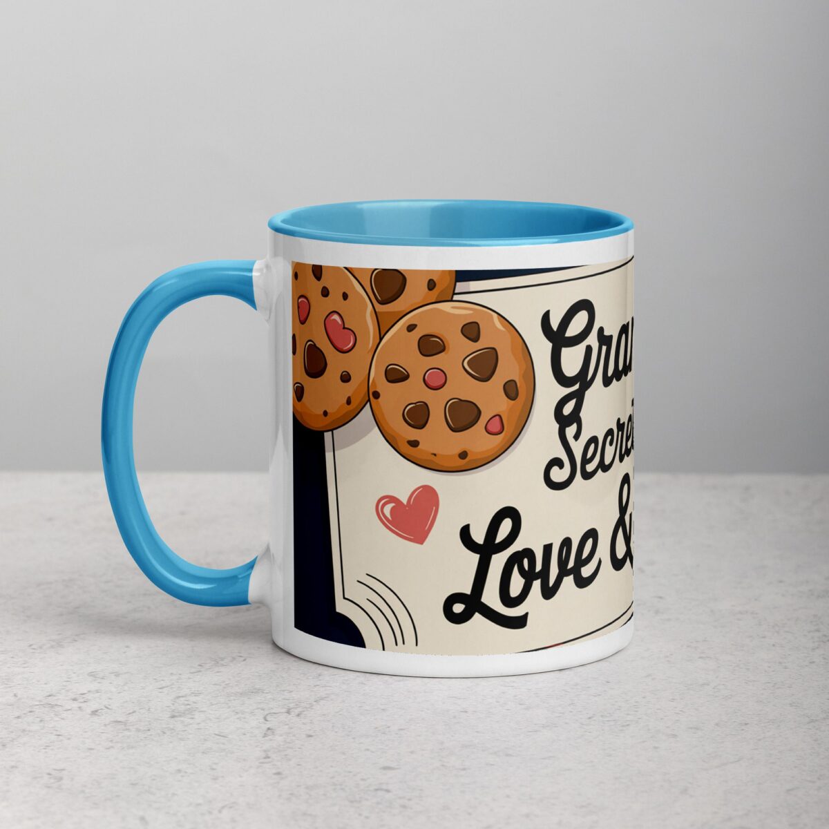 Grandma’s Secret Recipe: Love & Cookies Coffee Mug - Image 14