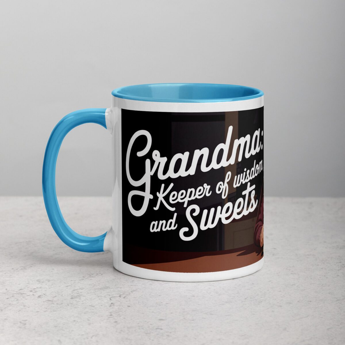 Grandma: Keeper of Wisdom and Sweets Coffee Mug - Image 14