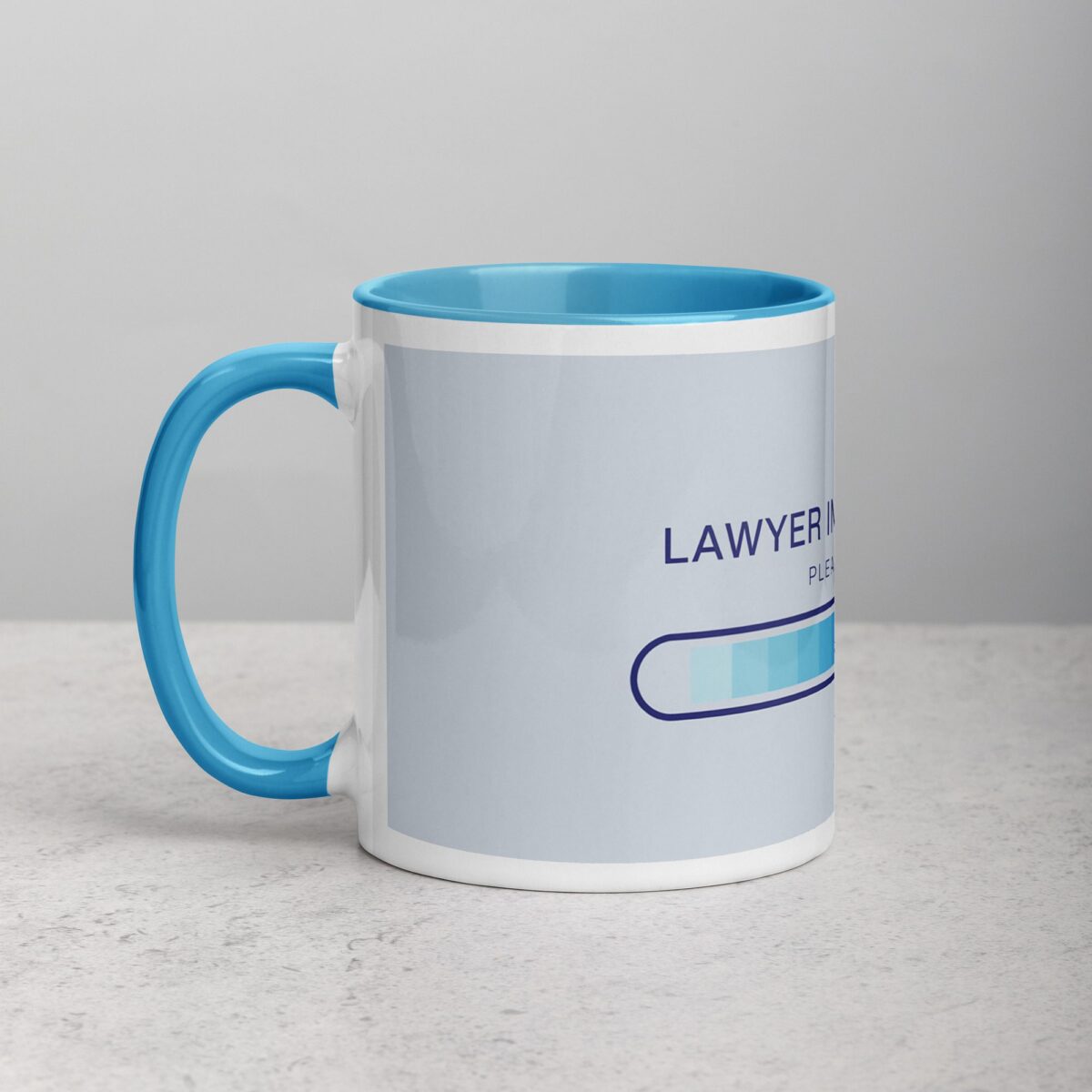 Lawyer in Progress, Please Wait Coffee Mug - Image 14