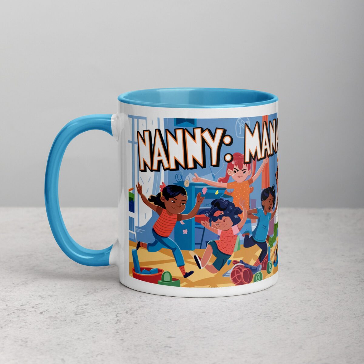 Nanny: Manager of Mayhem Coffee Mug & Tea Cup - Image 14