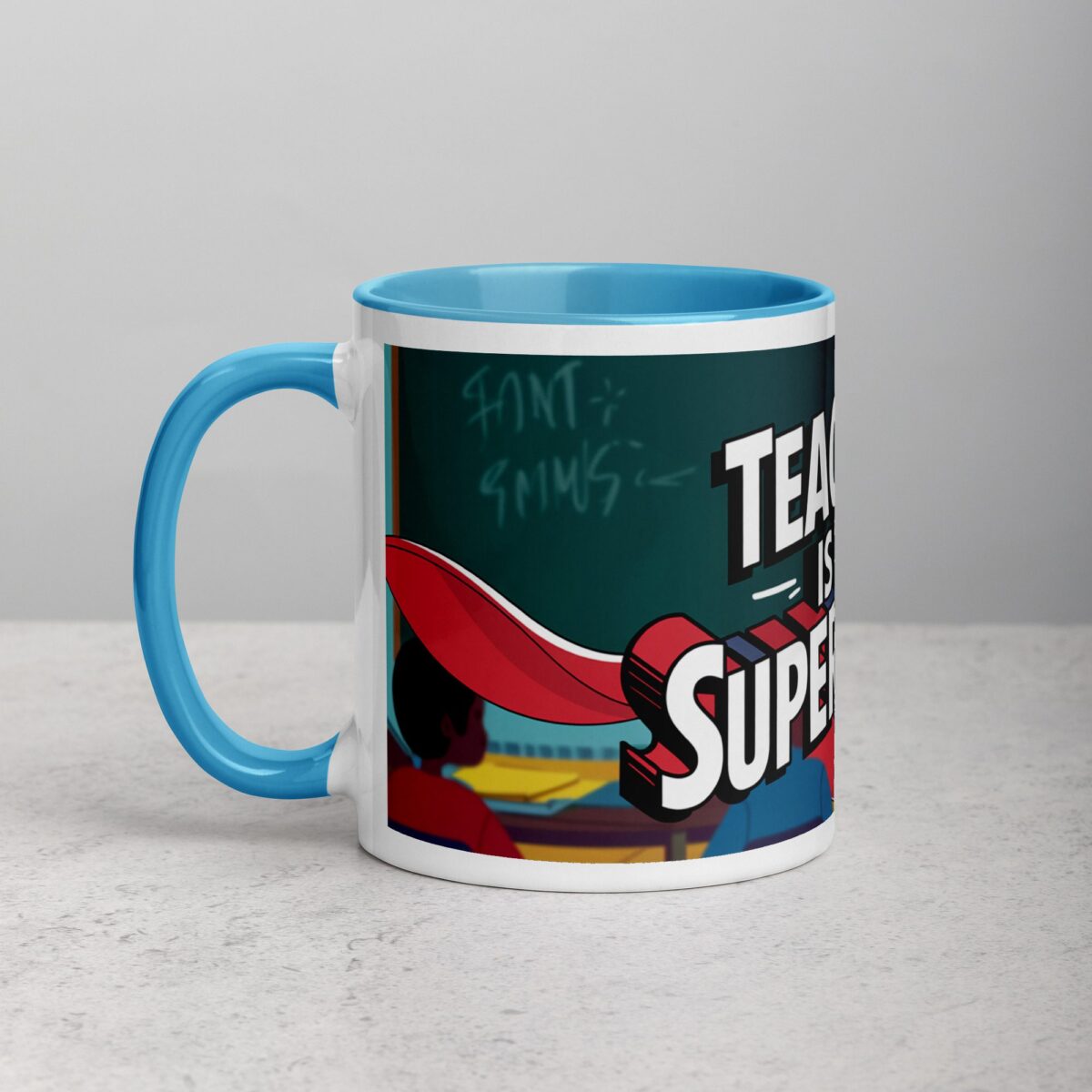 Teaching Is My Superpower Woman Coffee Mug & Tea Cup - Image 14
