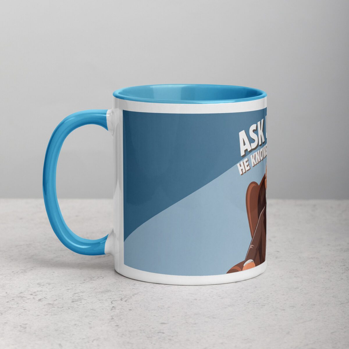 Ask Uncle: He Knows Everything Coffee Mug - Image 14