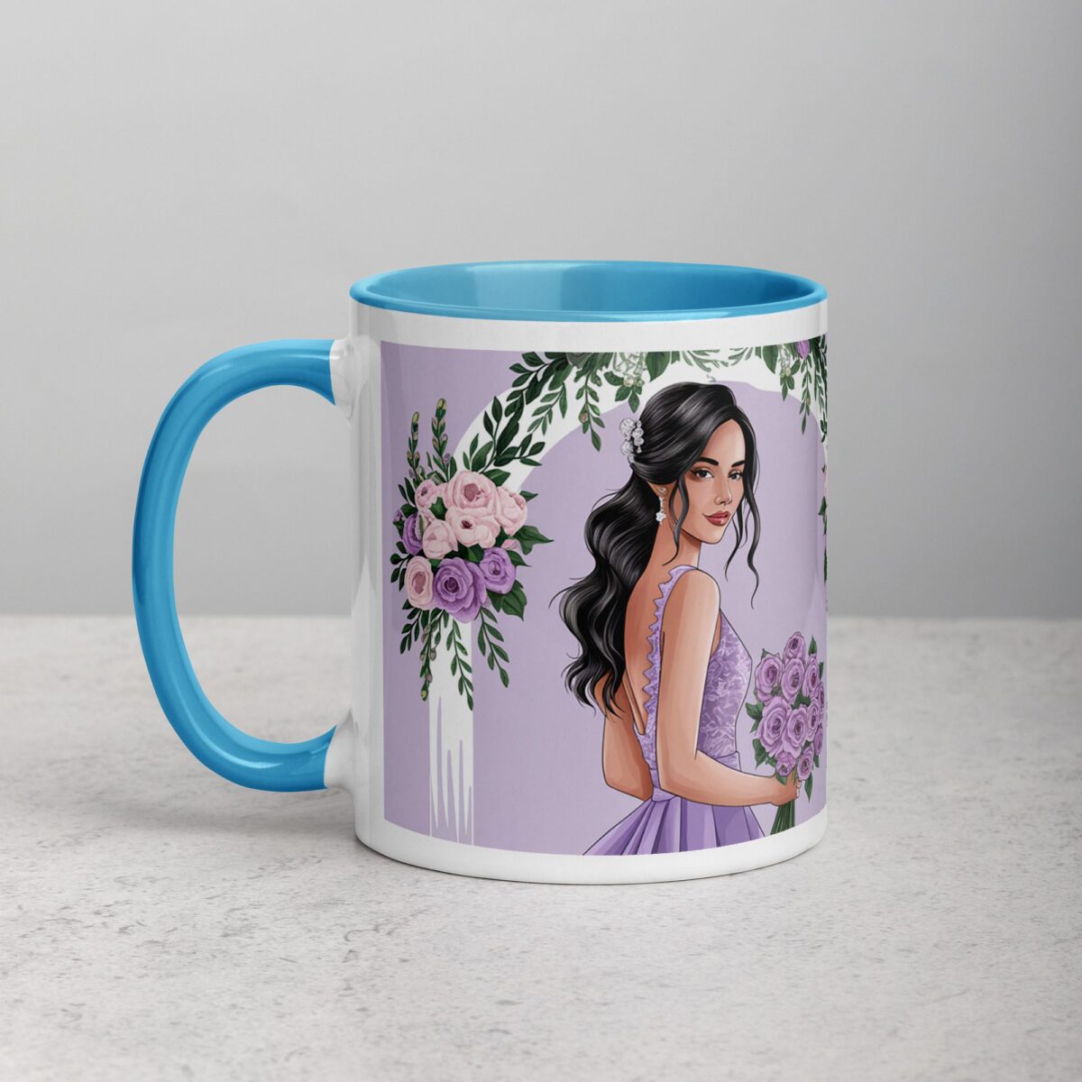 Thank You for Being My Bridesmaid Sophisticated Coffee Mug - Image 14