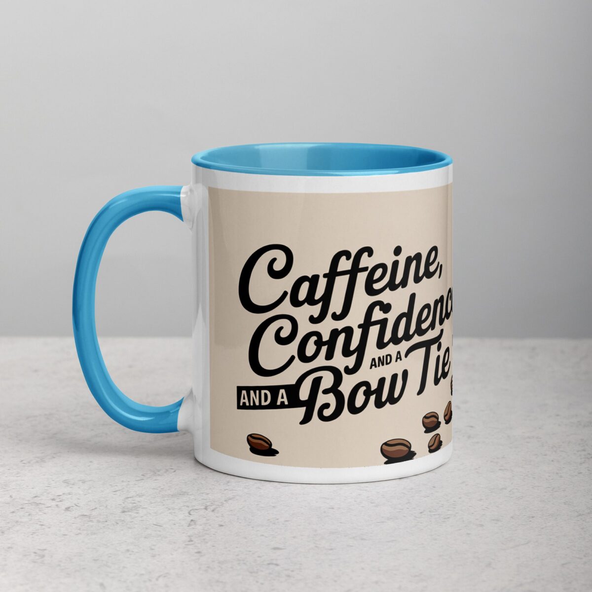 Caffeine, Confidence, and a Bow Tie Groomsman Mug - Image 14