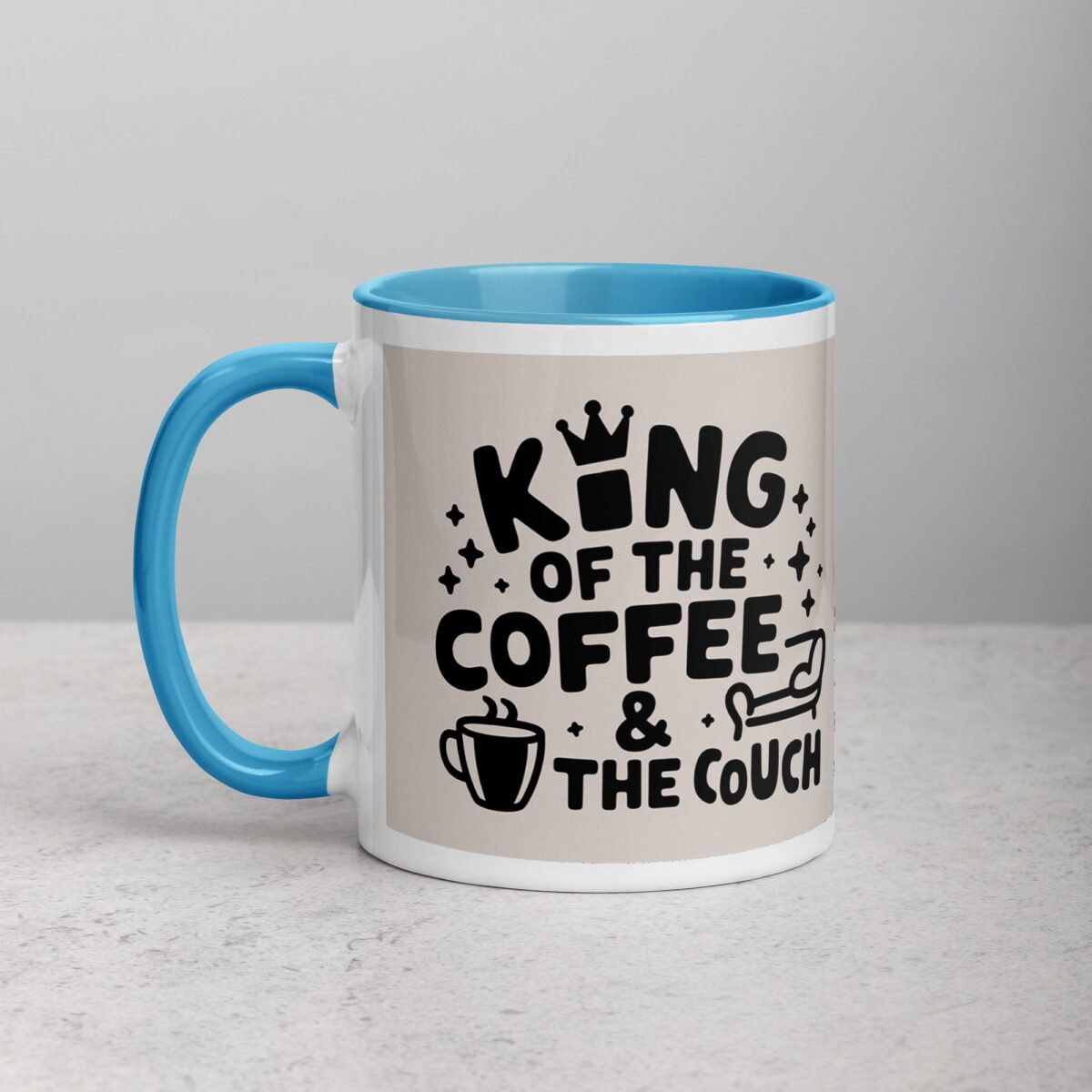 King of the Coffee & the Couch Husband Mug - Image 14
