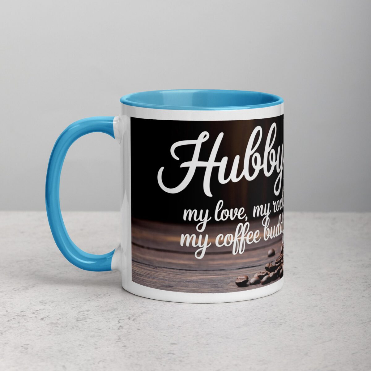 Hubby: My Love, My Rock, My Coffee Buddy Mug - Image 14