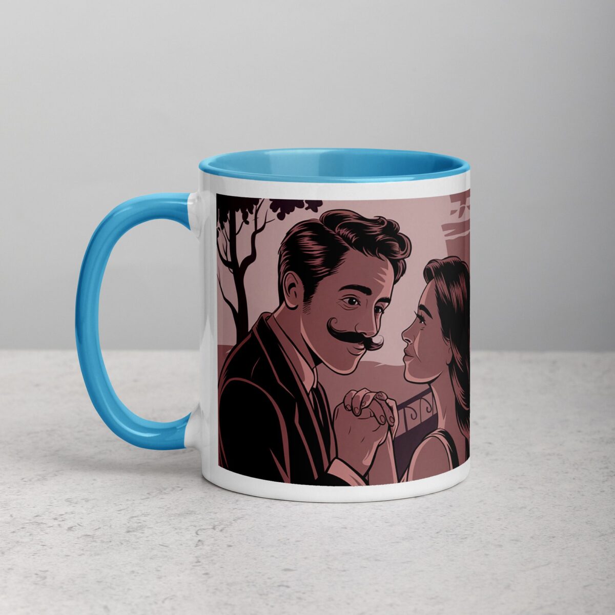 I Mustache You to Be Mine Boyfriend Coffee Mug - Image 14