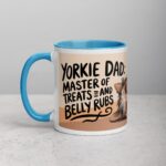 Yorkie Dad: Master of Treats and Belly Rubs Coffee Mug - Image 14