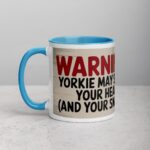 Warning: Yorkie May Steal Your Heart Coffee Mug - Image 15