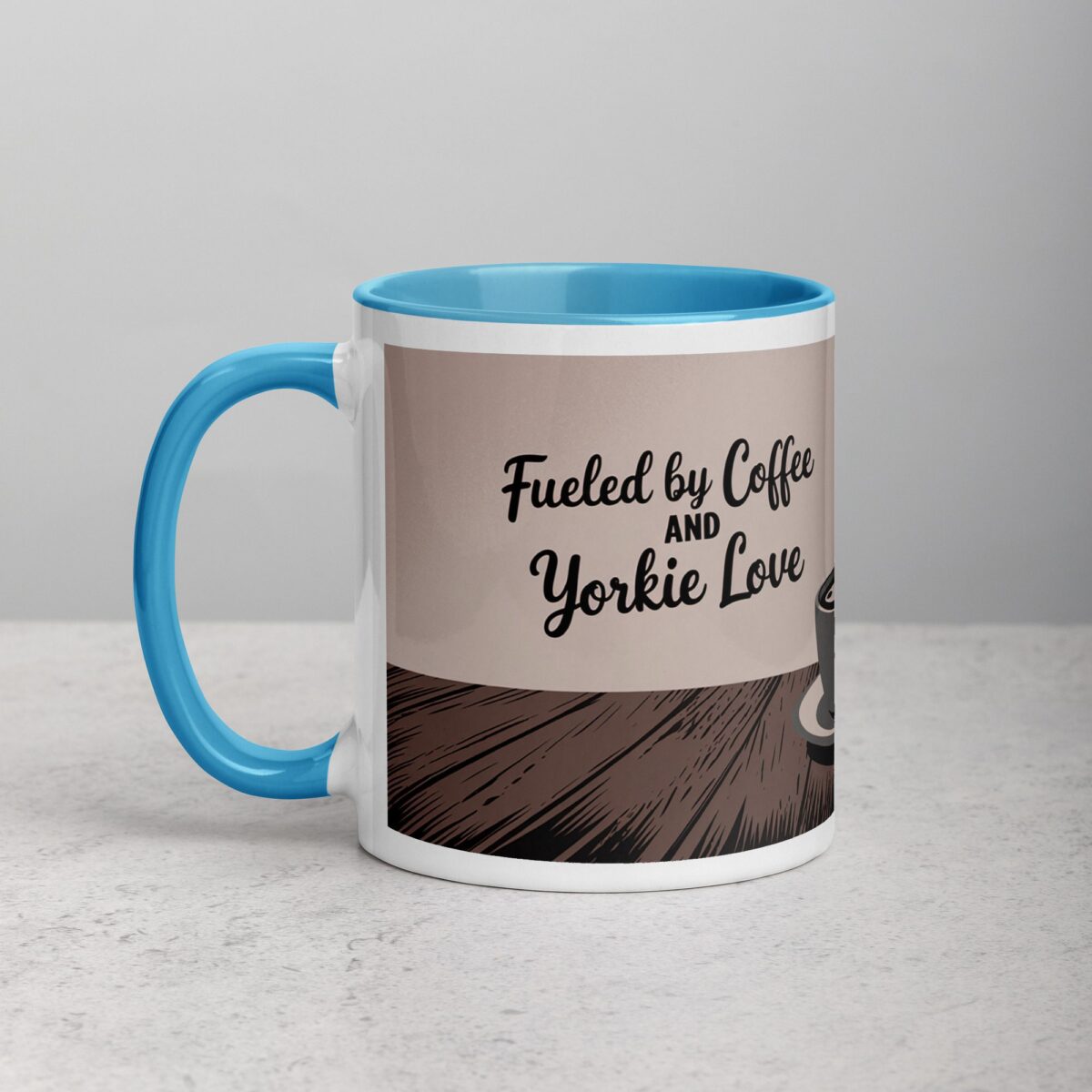 Fueled by Coffee and Yorkie Love Mug - Image 14