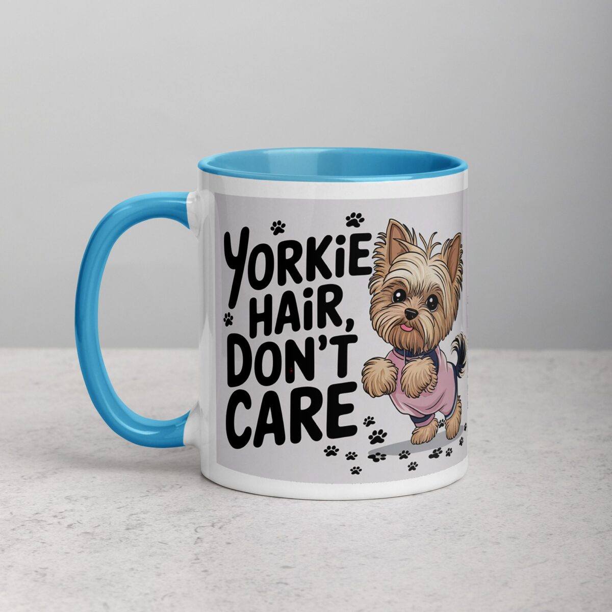 Yorkie Hair, Don’t Care Coffee Mug - Image 14