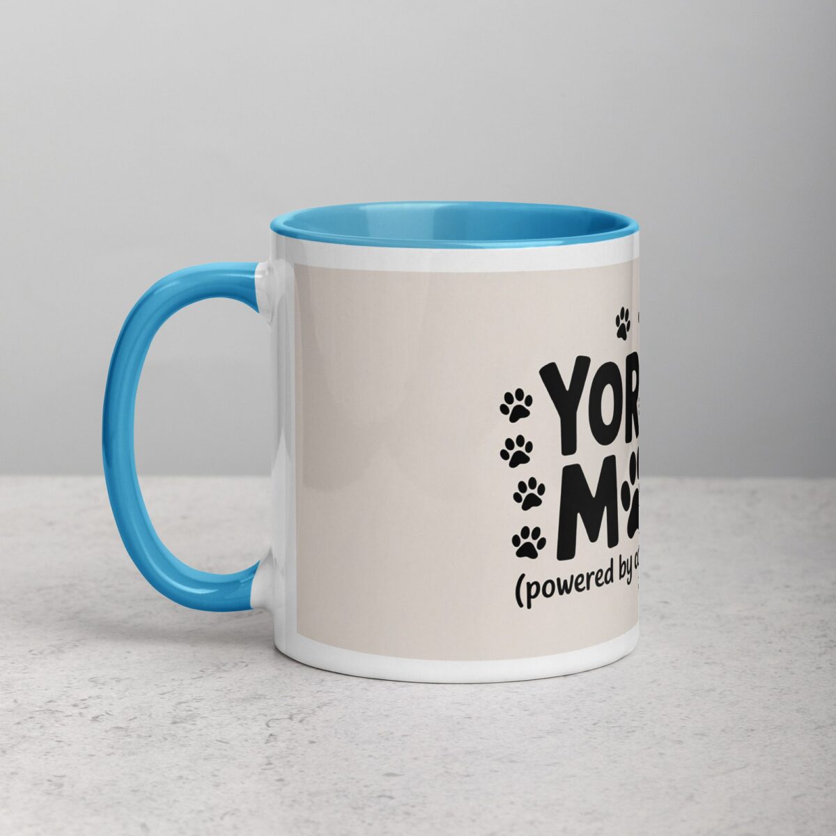 Yorkie Mom Text Coffee Mug & Tea Cup - Image 14