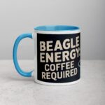 Beagle Energy: Coffee Required Mug - Image 14