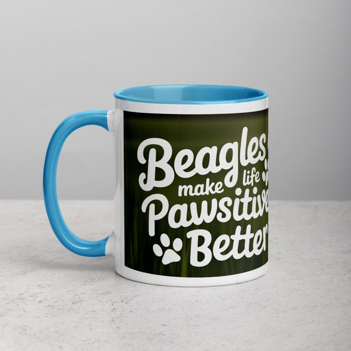 Beagles Make Life Pawsitively Better Coffee Mug - Image 14