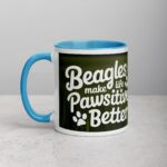 Beagles Make Life Pawsitively Better Coffee Mug - Image 14