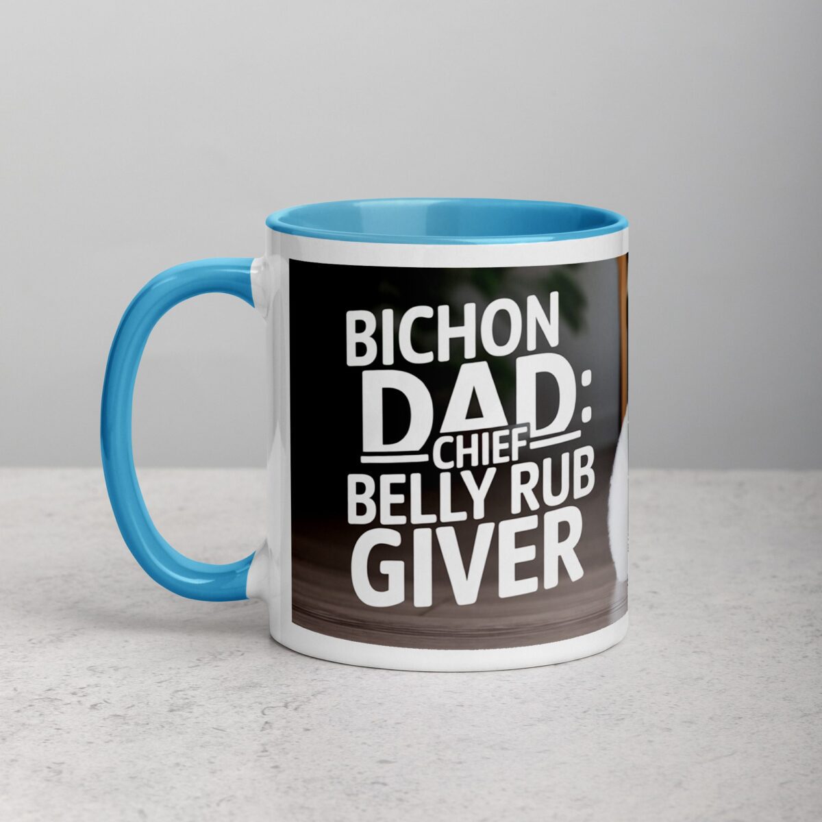 Bichon Dad: Chief Belly Rub Giver Coffee Mug - Image 14