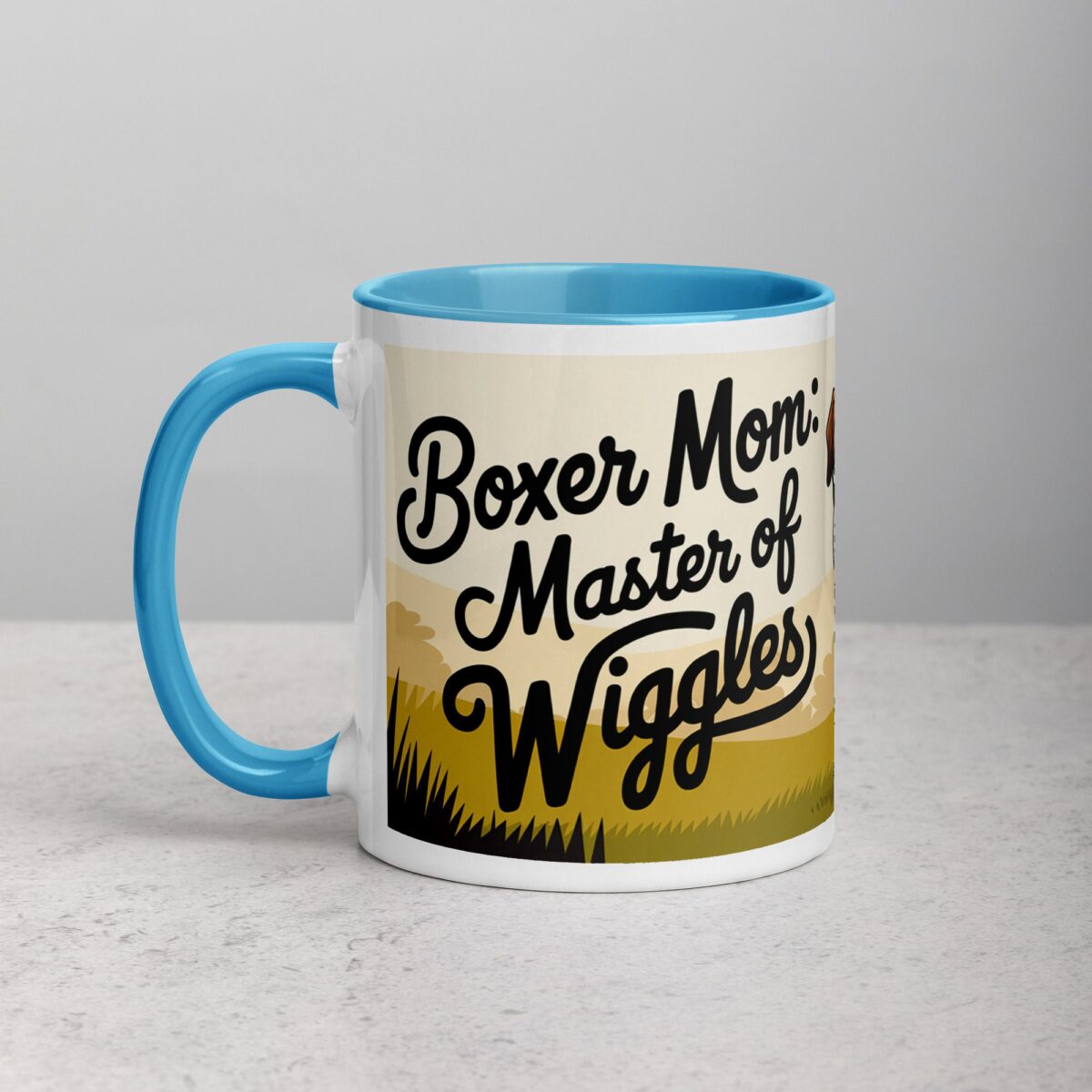 Boxer Mom: Master of Wiggles Coffee Mug - Image 14