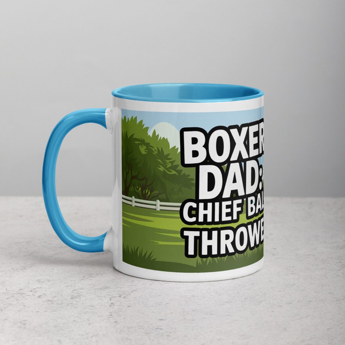 Boxer Dad: Chief Ball Thrower Coffee Mug - Image 14