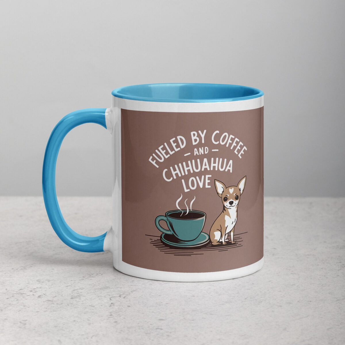 Fueled by Coffee and Chihuahua Love Mug - Image 14