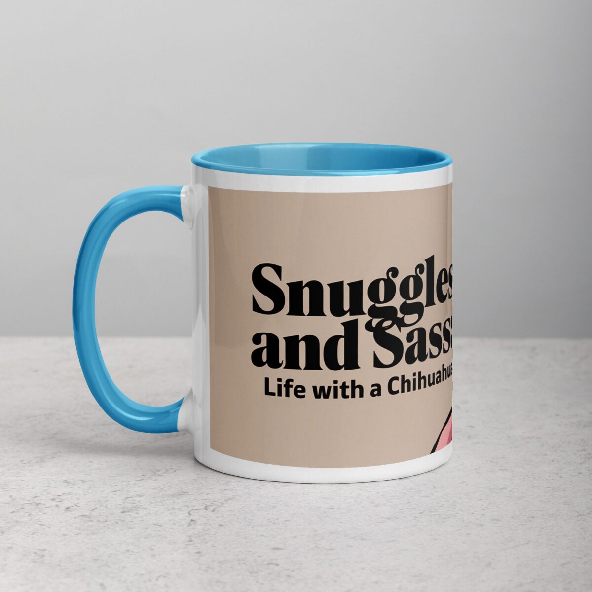 Snuggles and Sass: Life with a Chihuahua Coffee Mug - Image 14