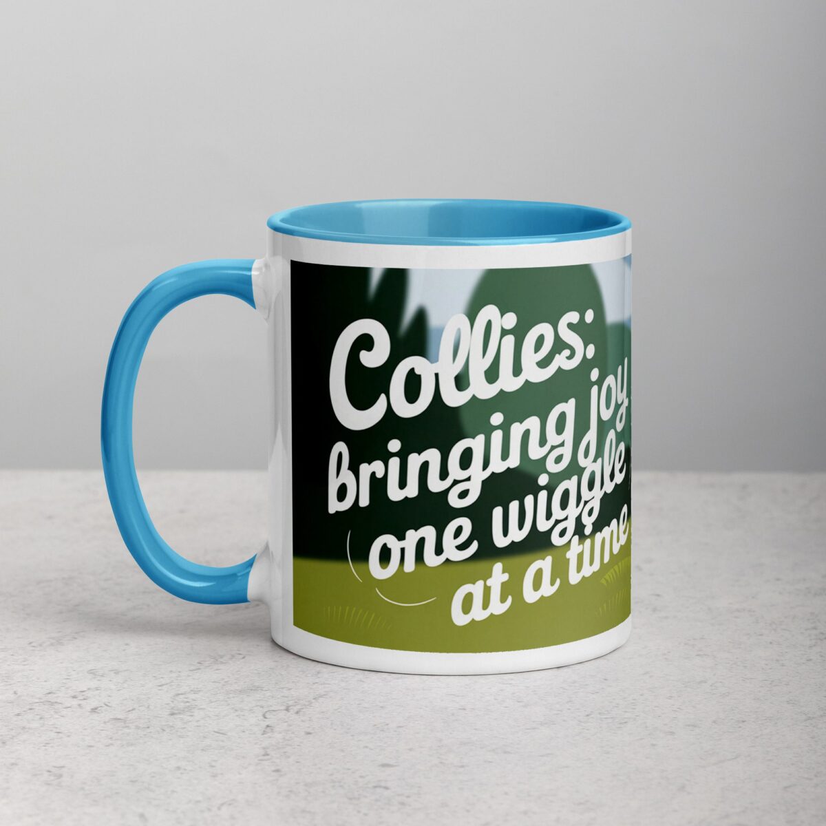 Collies: Bringing Joy One Wiggle at a Time Coffee Mug - Image 14