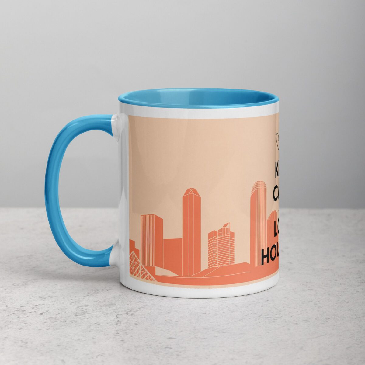 Keep Calm and Love Houston Coffee Mug & Tea Cup - Image 14