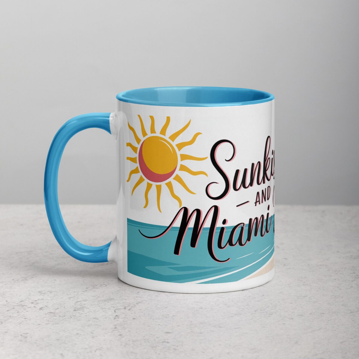 Sunkissed and Miami Blessed Coffee Mug - Image 14
