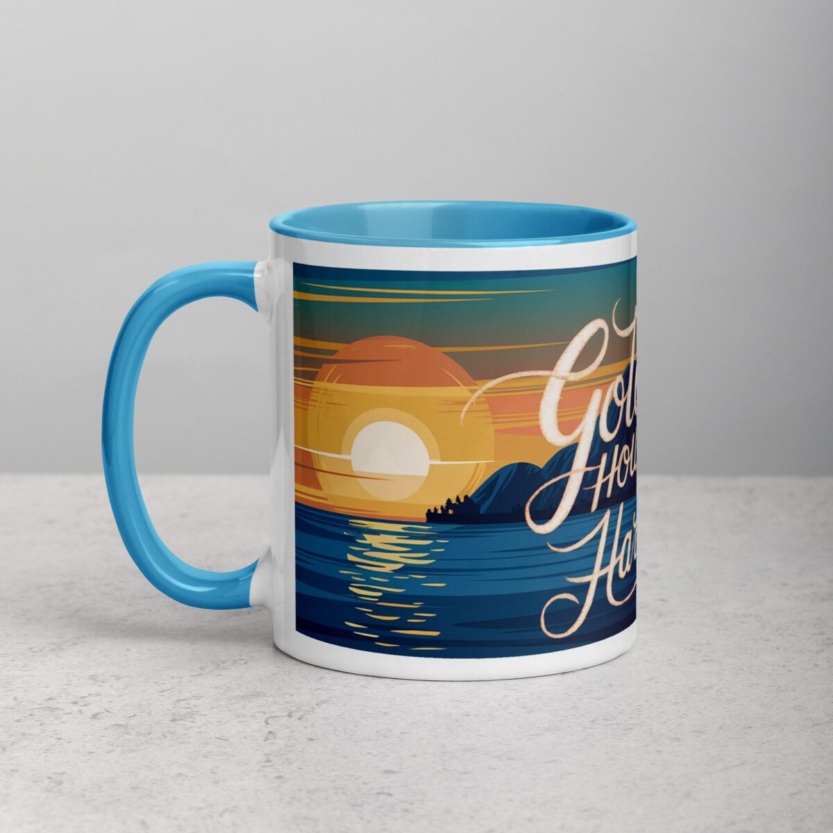 Golden Hours in the Harbour City Coffee Mug - Image 14