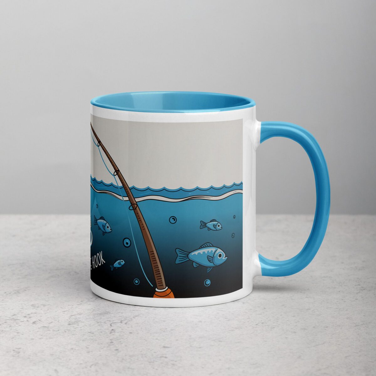 Life’s a Catch, Coffee’s the Hook Mug - Image 15