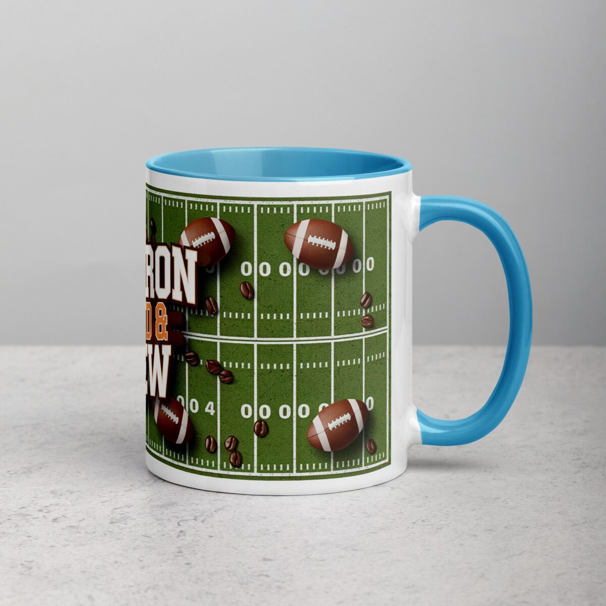 Gridiron Grind & Brew Football Mug - Image 15