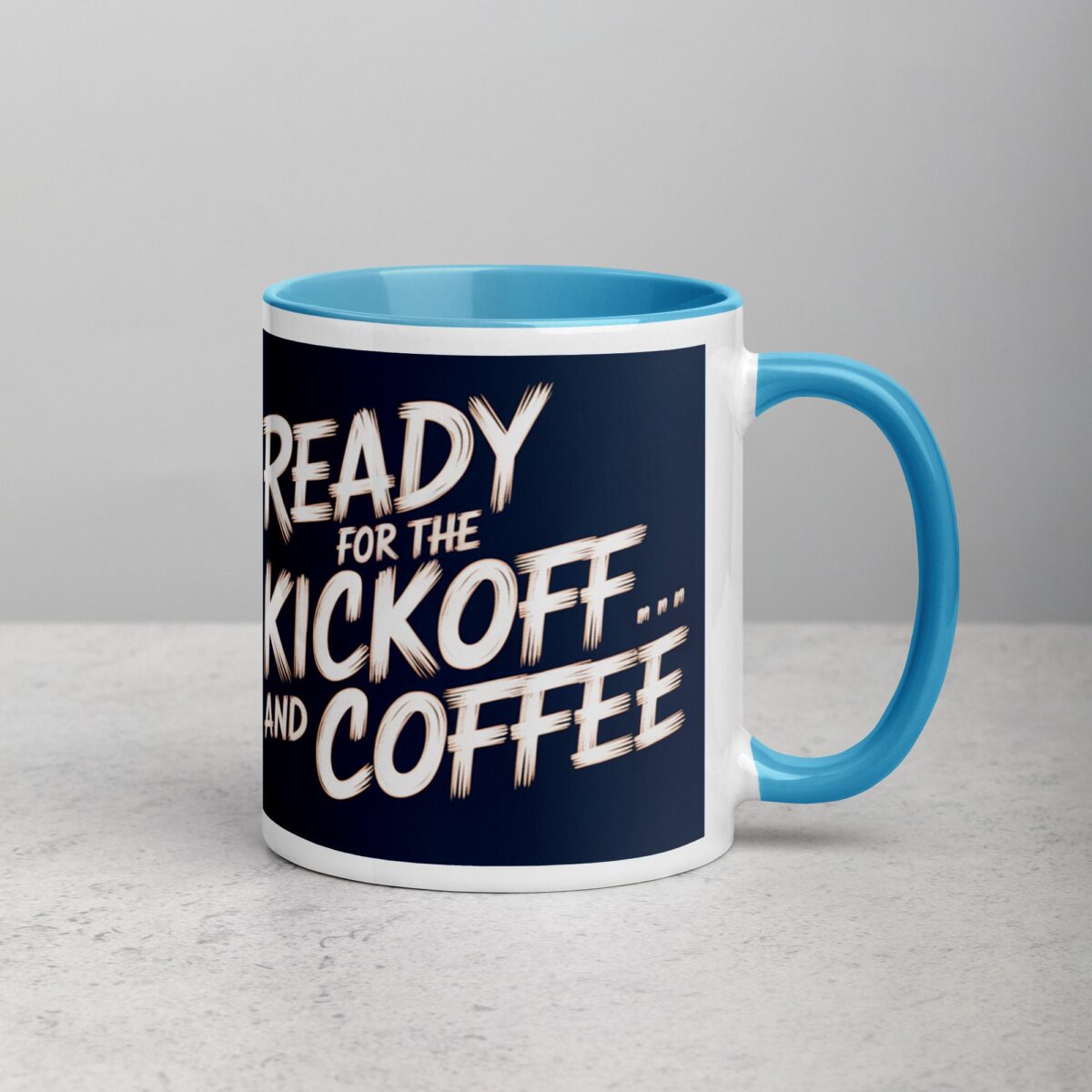 Ready for the Kickoff… and Coffee Football Mug - Image 15