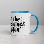 On the Sidelines Sippin’ Football Coffee Mug & Tea Cup - Image 15