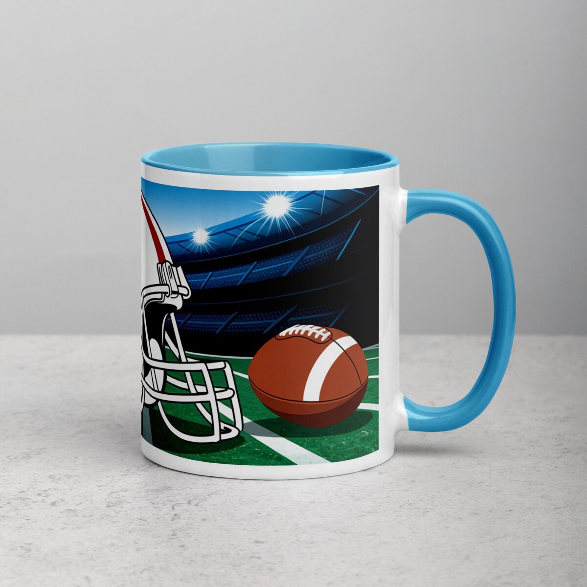 I Love Football Fun Coffee Mug & Tea Cup - Image 15
