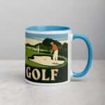 I Love Golf Retro Coffee Mug & Tea Cup - Image 15