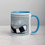 I Love Hockey Elegant Hockey Coffee Cup - Image 15