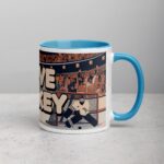 I Love Hockey Retro Hockey Coffee Cup - Image 15