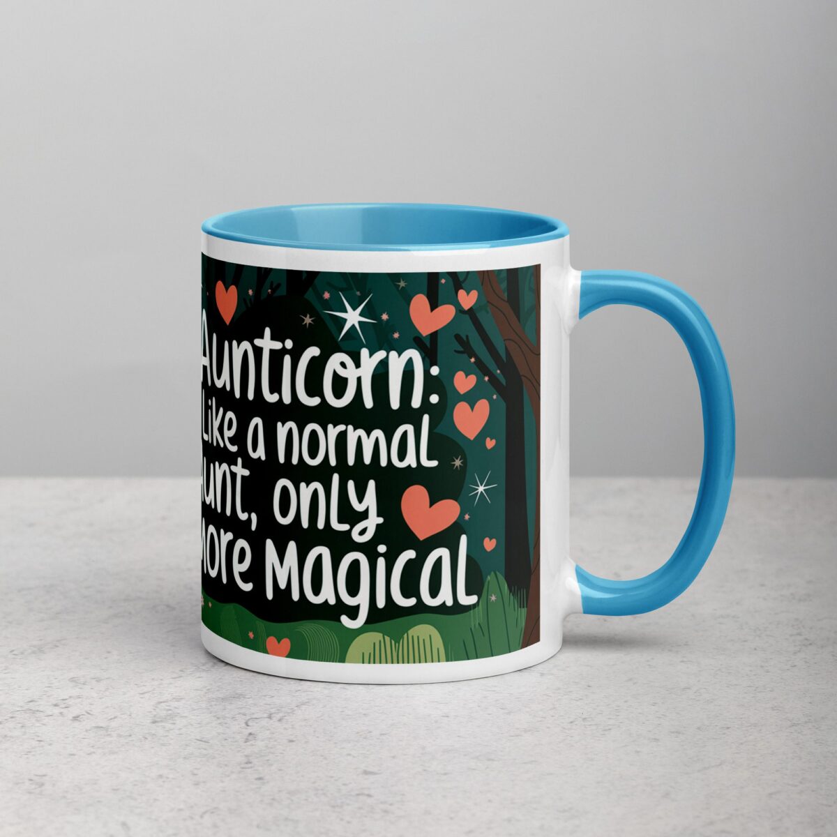 Aunticorn: Like a Normal Aunt, Only More Magical Mug - Image 15