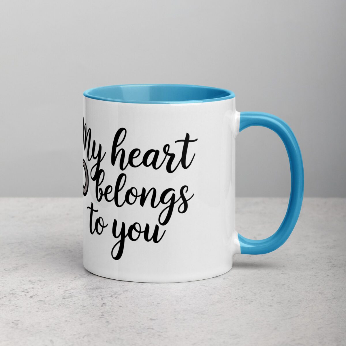 My Heart Belongs to You Girlfriend Coffee Mug - Image 15