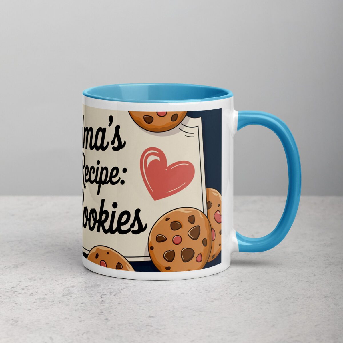 Grandma’s Secret Recipe: Love & Cookies Coffee Mug - Image 15